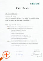 Training direkt beim Hersteller, Siemens, Nanjing, China